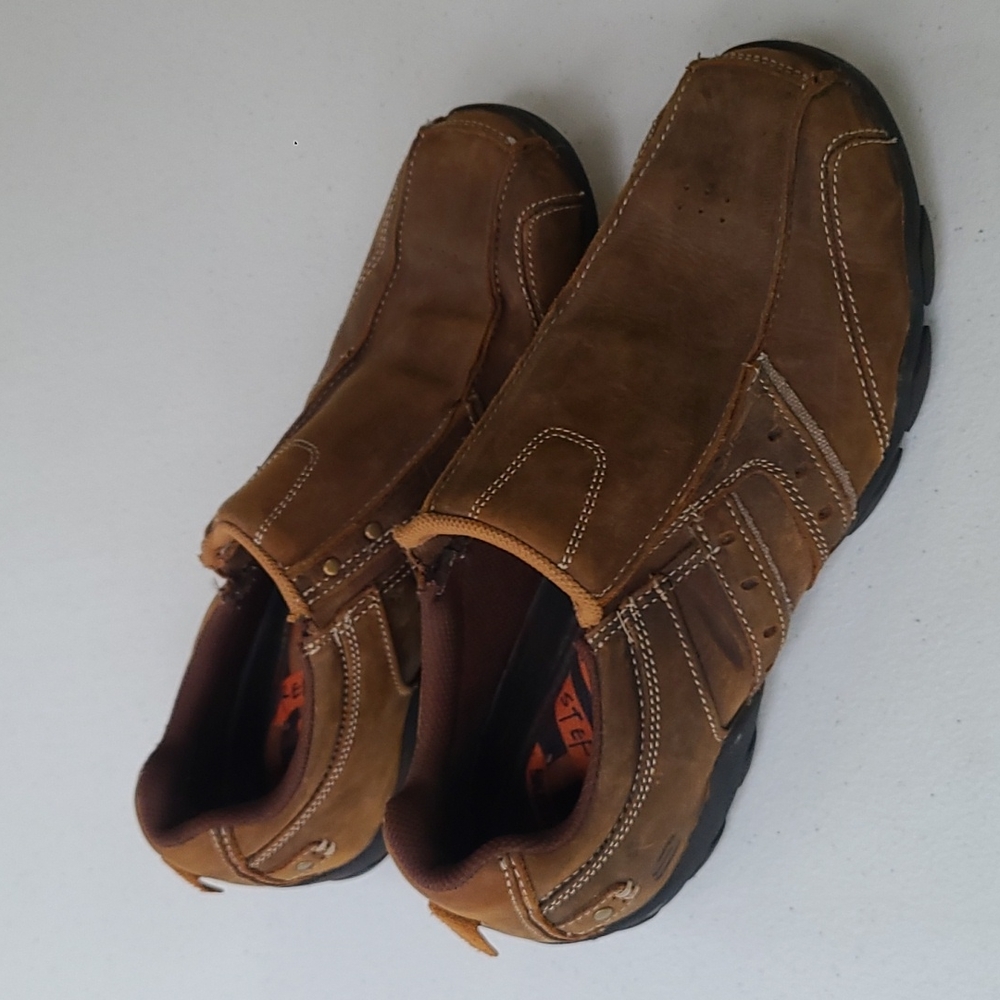 Skechers Relaxed Step leather loafers m9